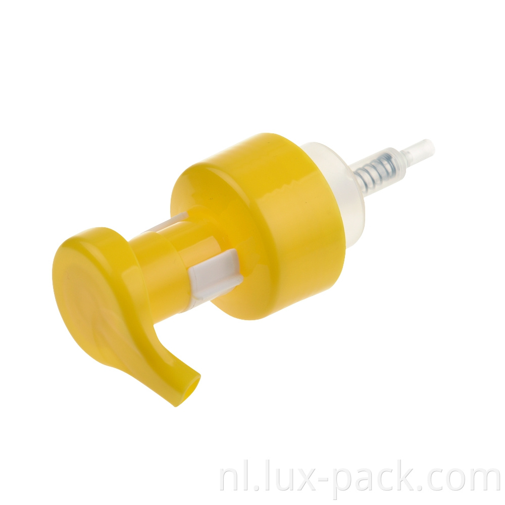 Aangepaste zeeppomp plastic dispenser bloemschuimpomp hand wassen